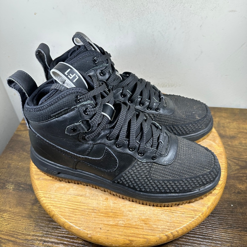 Nike Air Force 1 LF1 Duckboot Mens Black Leather High Top US 12 805899-003